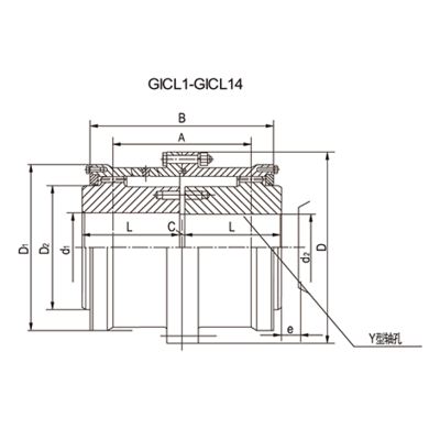GICL型鼓型齿联轴器